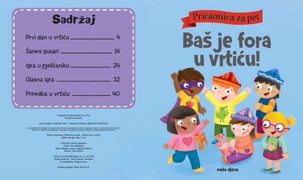 Pričaonica za pet - BAŠ JE FORA U VRTIĆU! - Slika 2
